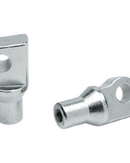Kuryakyn Tapered Chrome Peg Adapter Pair