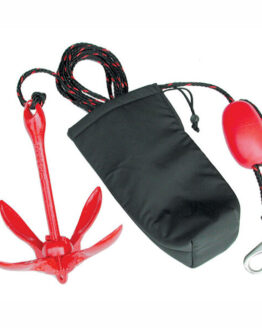 Kwik Tek XL Grapnel Anchor Kit with Storage Case and Rope