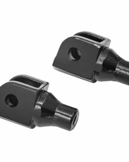 Kuryakyn Front Tapered Peg Adapter Gloss Black