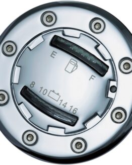 Kuryakyn Informer LED Fuel & Battery Gauge Chrome