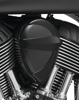 Kuryakyn Horn Cover John Shope Series Black