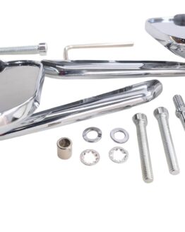 Magnum Mirrors Small Flat Glass Chrome