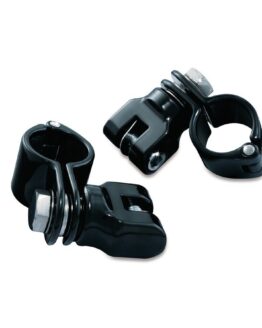 Kuryakyn 1-1/4" Magnum Quick Clamp with Clevis Black