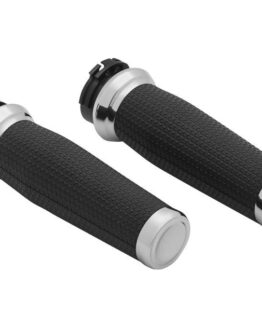 Kuryakyn Thresher Grips Dual Cable Chrome