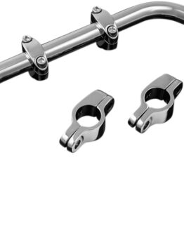 Kuryakyn Adjustable Mustache Bar Chrome Fits 86-17 Softail