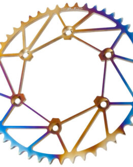 Dirt Tricks Chromoly Rear Sprocket 52T Chrome KTM Husqvarna GasGas