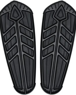 Spear Driver Floorboard Inserts Satin Black Fits Indian
