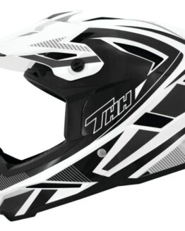 THH Helmets T-42 BMX Acceler Helmet Black/White Large