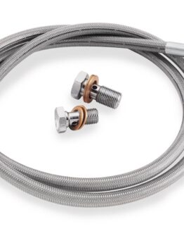 +12in Chrome Econoline Brake Kit Fits 08-13 Harley FLT/FLH Non-ABS Models