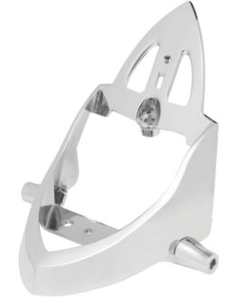 Rear Turn Signal & License Plate Mount Chrome by Kuryakyn