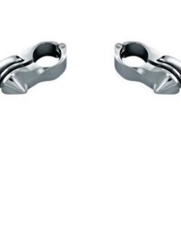 Kuryakyn Tour Tech Trident Dually 6in Back Arm w/ 1-1/4in Clamps Chrome