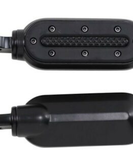 Kuryakyn Heavy Industry Pegs with Adapters Satin Black