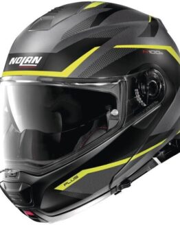 Nolan N100-5 Plus Overland Helmet Gray/Yellow Small