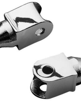 Kuryakyn Tapered Peg Adapter Chrome Fits Honda Rear