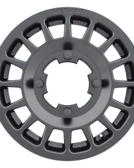 MR407 Bead Grip 14x6 / 5+1/38mm Offset / 4x136 / 100mm CB Matte Black Wheel