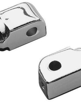 Kuryakyn Tapered Peg Adapter Chrome Rear Pair Fits Honda FZ6/R 09-13