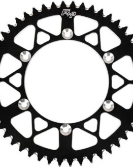 Fire Power Rear Aluminum Sprocket 55T Black For Honda CR80R/CR85R/CR150R