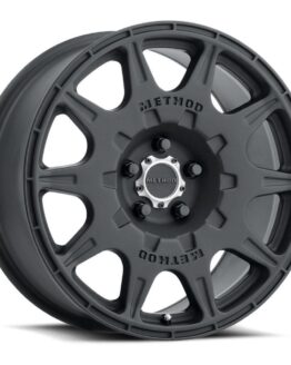 MR502 RALLY 17x8 +38mm Offset 5x100 67.1mm CB Matte Black Wheel