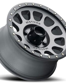 MR305 NV 18x9 / +18mm Offset / 6x135 BP / 94mm CB / Ti w/ Black Lip Wheel