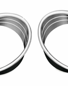 Kuryakyn Driving Light Bezels Chrome Fits Indian