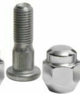 QuadBoss Front Wheel Stud & Nut Kit Fits 06-10 Yamaha YFM450FX Wolverine