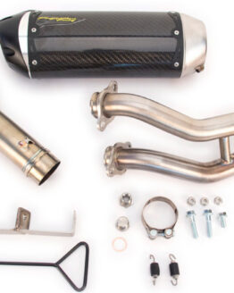 S1R Full Exhaust - Carbon Fiber