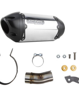 S1R "Black" Slip On Exhaust - Aluminum