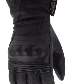 Women's Black Rose Riding Gloves Black X-Large