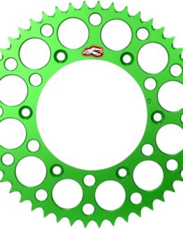 Rear Sprocket Grooved - Green 520-48 Teeth