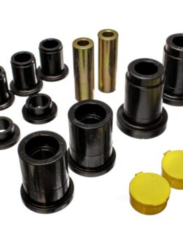 Front Control Arm Bushing Set - Black by Energy Suspension