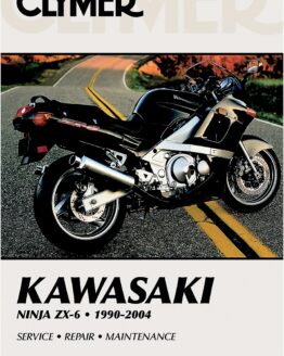 Clymer Shop Repair & Service Manual Soft Cover Fits 90-04 Kawasaki ZX6 Ninja