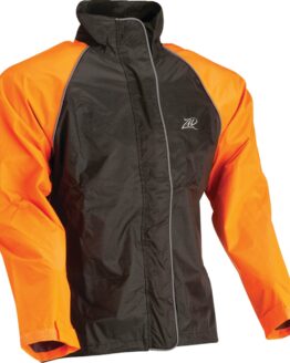 Z1R Women's Waterproof Jacket Black/Orange Small