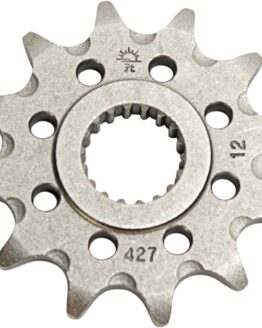 Front Steel Countershaft Sprocket Self Cleaning - 12 Tooth 520