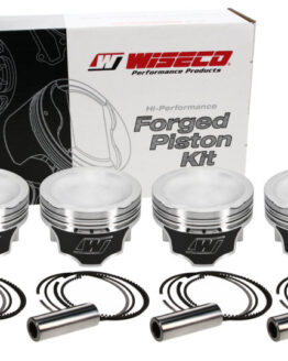 Wiseco Piston Kit -13.3cc 9.5:1 Fits Mazda Speed 3 2.3L MZR DISI