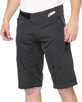 100% Men's Airmatic Shorts Charcoal Size 38