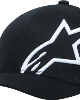 Corporate Shift 2 Curved Brim Hat Black/White Large/X-Large