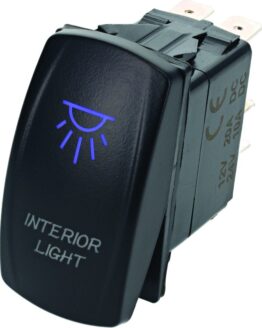 DragonFire Racing Lighted On/Off Switch Blue LED