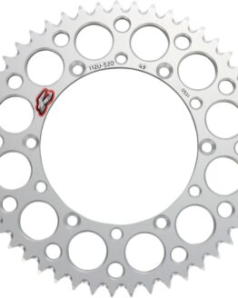 Rear Sprocket Grooved - Silver 520-49 Teeth