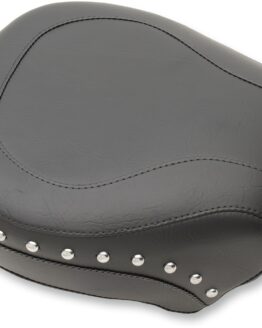 Wide Studded Vinyl Pillion Pad