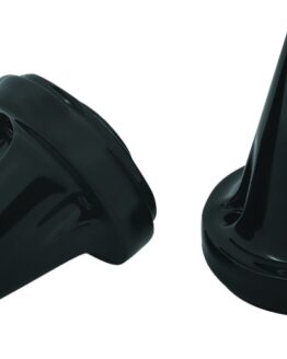 Kuryakyn Stiletto End Caps for Grips Black Pair