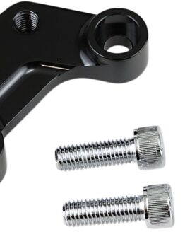 Arlen Ness Left 14in Brake Caliper Adapter Kit Black