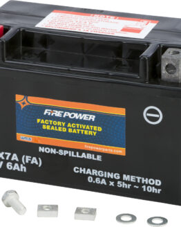 Fire Power CTX7A-BS Factory Activated Sealed Battery