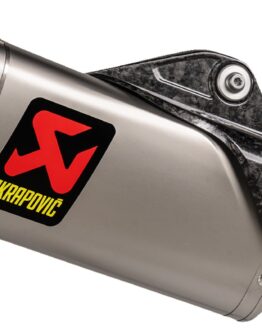 Titanium Slip On Exhaust w/ Carbon Heat Shield For 22-24 Yamaha MT-10 MT-10 SP