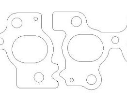 Cometic Exhaust Manifold Gasket Set .030in 2PC Fits Toyota 2JZGTE 93-UP