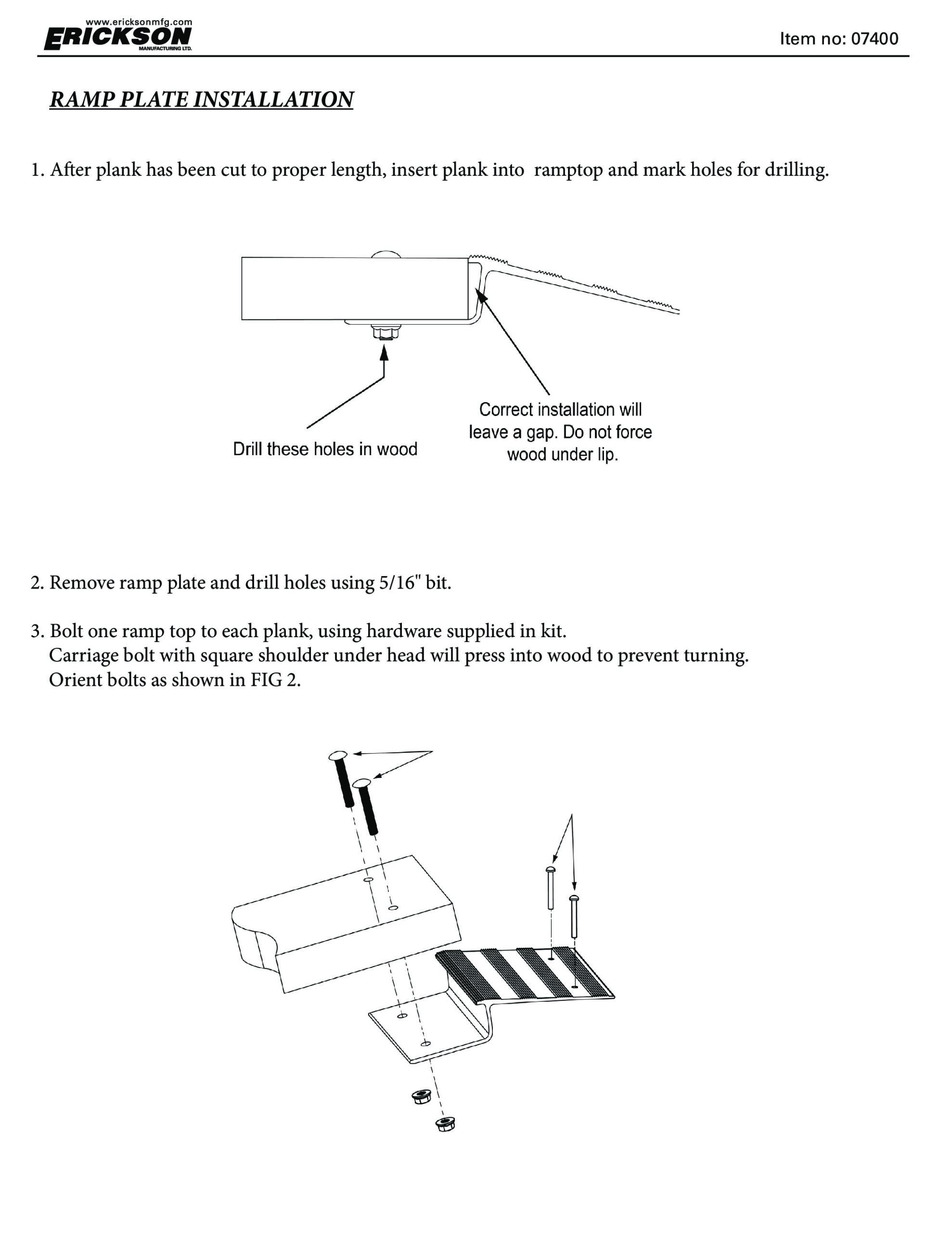 Erickson Ramp Kit 2-Pack 750 lb Capacity - Image 3