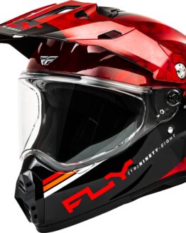 Fly Racing Trekker Kryptek Conceal Helmet Red/Black 2X-Large