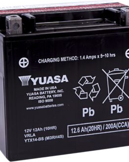 Yuasa YTX14-BS AGM Maintenance Free 12V Battery