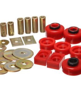 Energy Suspension Red Body Mount Set Fits 97-03 Ford F-100/F-150/F-250 2WD