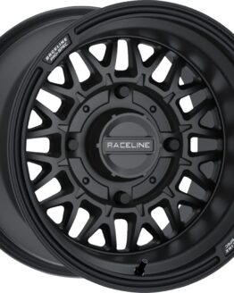 Raceline Omega 15x7 4x156 +10mm Satin Black ATV/UTV Wheel