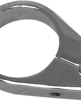 Drag Specialties Cable Clamp Chrome Single Cable 1-1/4in